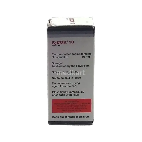k cor 10mg tablet 20's